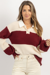 RUGBY COLLARED SWEATER