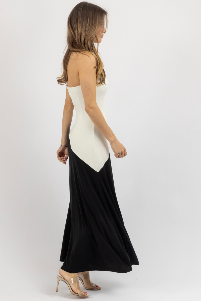 SADE COLOR BLOCK DRESS