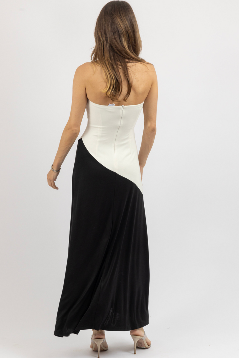 SADE COLOR BLOCK DRESS