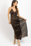 SANGRIA SHIMMER MAXI DRESS