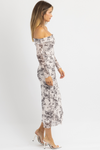 HEATING UP OFF SHOULDER DRESS