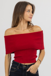 ROWAN SCARLET KNIT TOP