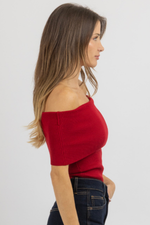 ROWAN SCARLET KNIT TOP
