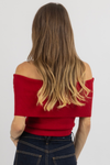 ROWAN SCARLET KNIT TOP