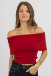 ROWAN SCARLET KNIT TOP