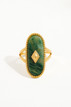 DAKOTA GREEN STONE RING