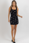 SHIMMER NIGHTS MINI DRESS