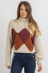 SONOMA BURGUNDY TURTLENECK SWEATER