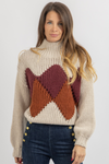 SONOMA BURGUNDY TURTLENECK SWEATER