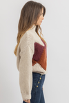 SONOMA BURGUNDY TURTLENECK SWEATER