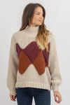 SONOMA BURGUNDY TURTLENECK SWEATER