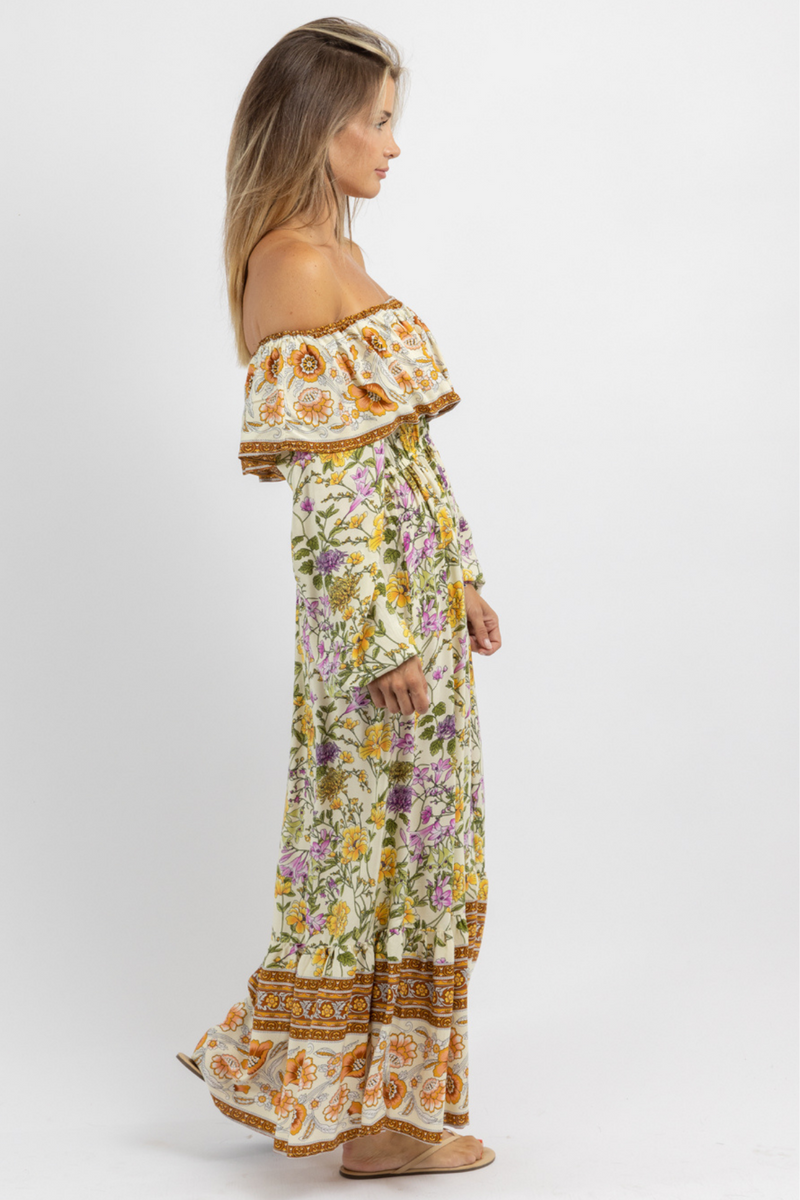 SOPHIE OFF SHOULDER MAXI DRESS