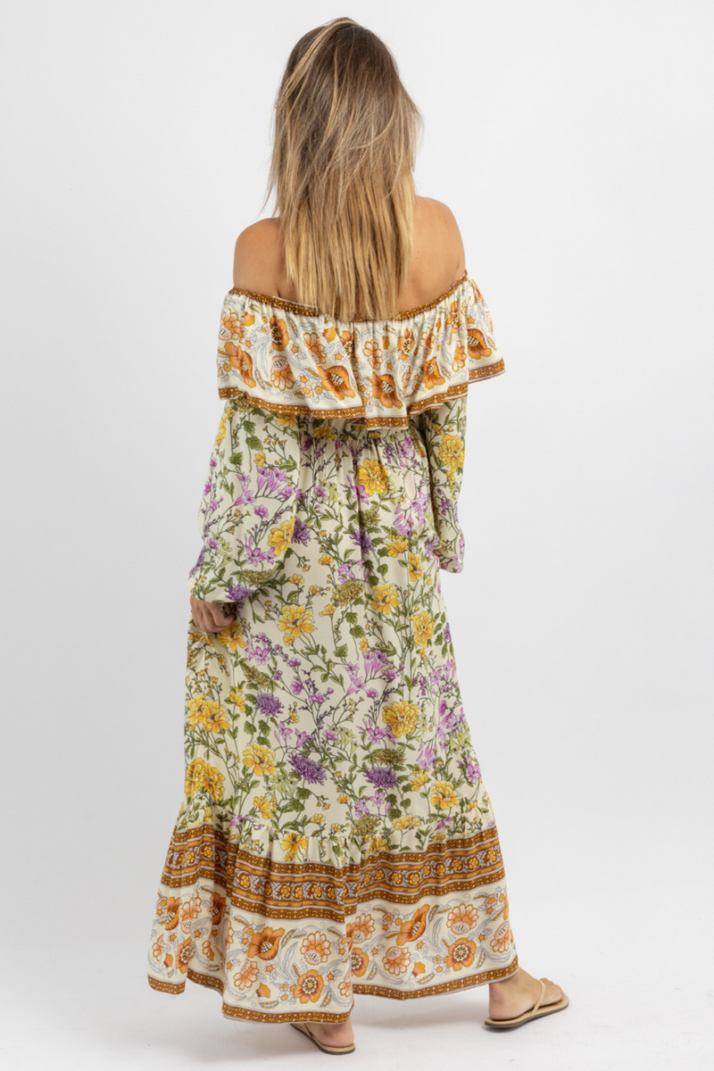 SOPHIE OFF SHOULDER MAXI DRESS