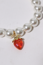 STRAWBERRY BAUBLE NECKLACE