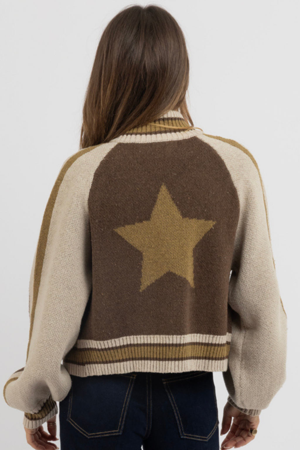 ADRIANA ZIP UP CARDIGAN