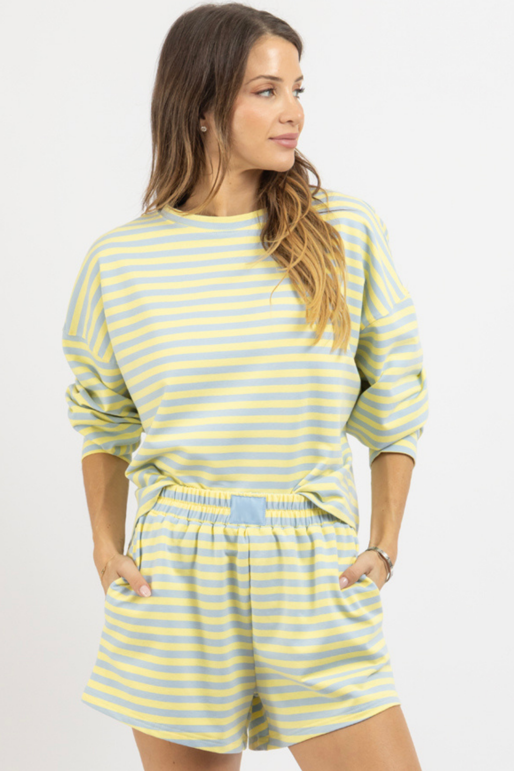 SLOW DOWN STRIPE SET