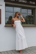SUNNY WHITE SMOCK DRESS *BACK IN STOCK*