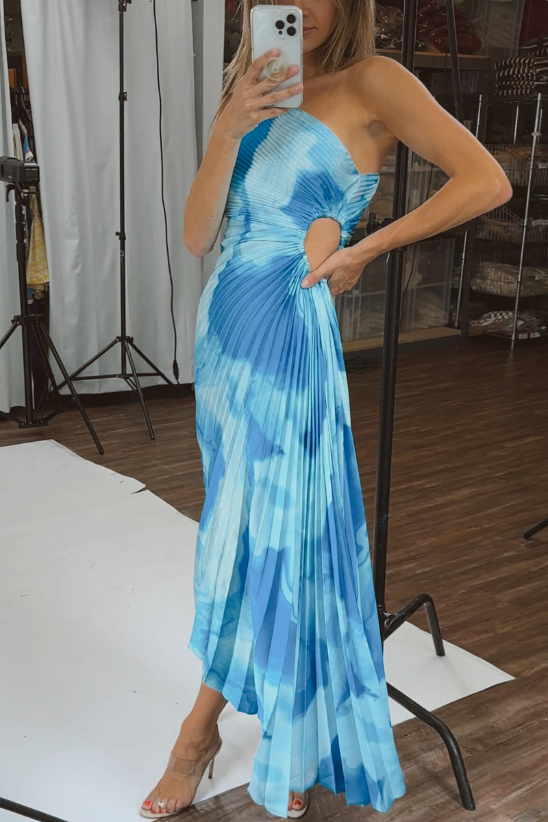 SURF CLUB BLUE MIDI DRESS *RESTOCK COMING SOON*