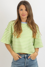 TAY HONEYDEW CROP TEE