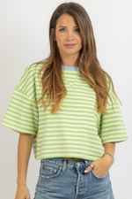 TAY HONEYDEW CROP TEE