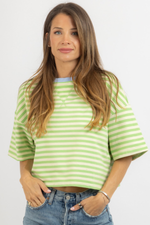 TAY HONEYDEW CROP TEE
