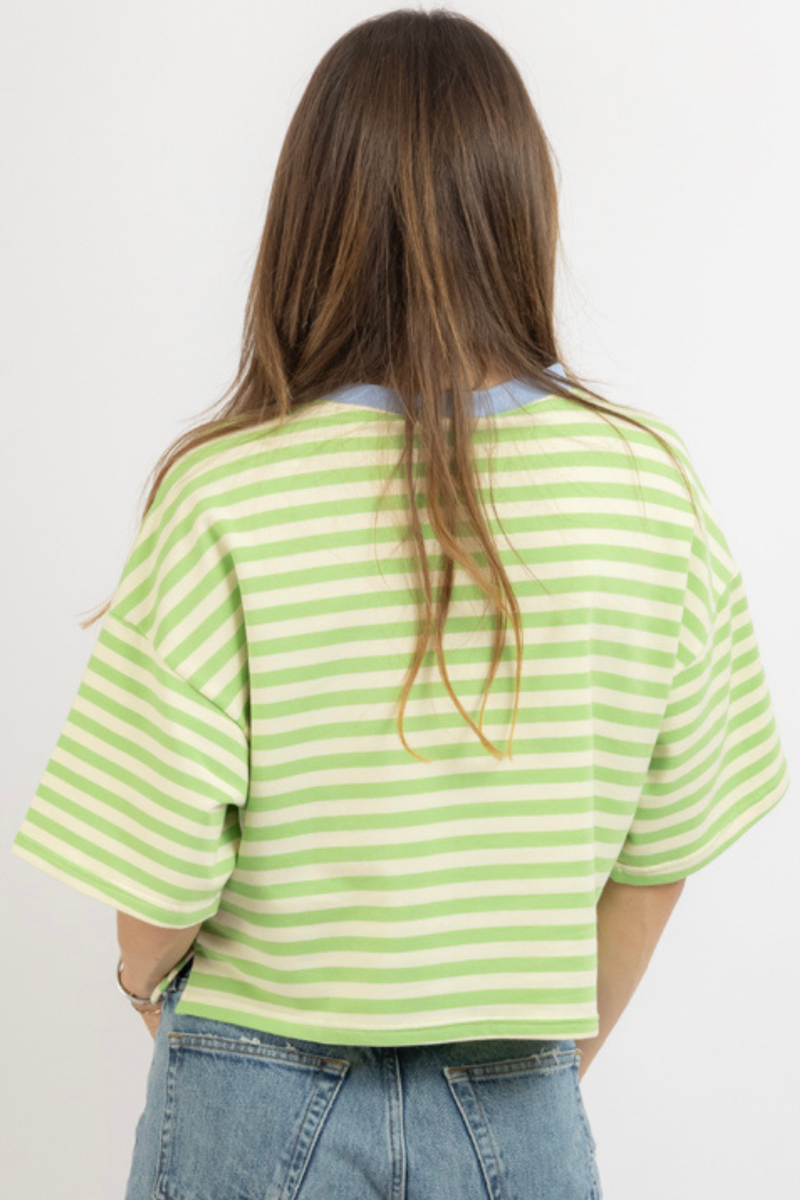 TAY HONEYDEW CROP TEE