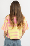 TAY PINK CROP TEE