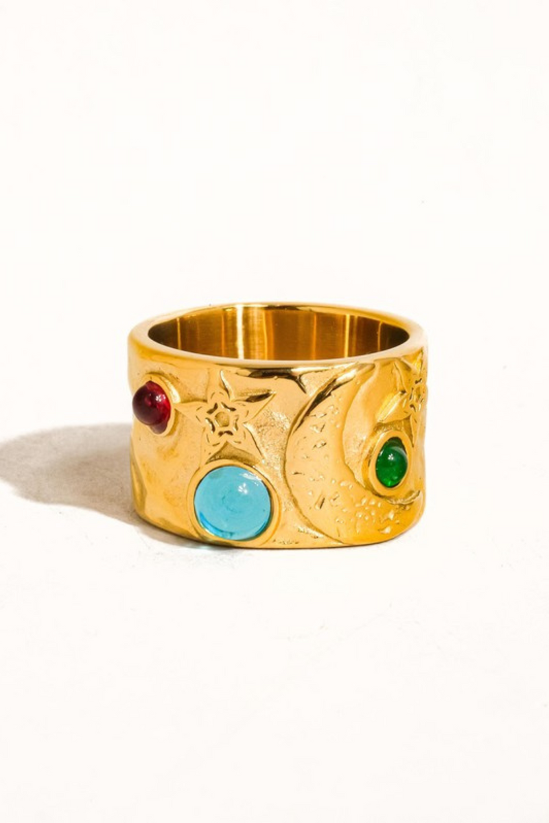 THIERRY VINTAGE STONE RING