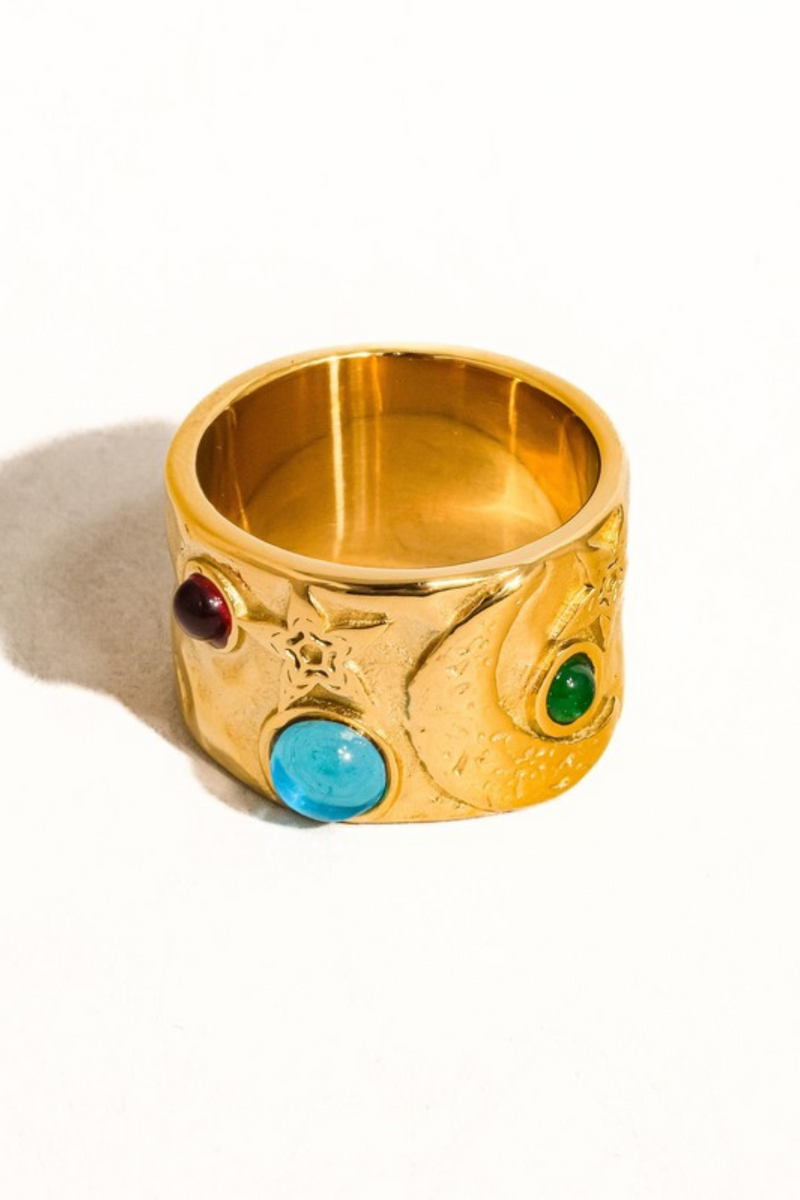 THIERRY VINTAGE STONE RING