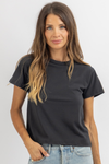 TIMELESS WASHED BLACK TEE