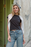 TIMELESS WASHED BLACK TEE