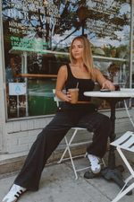 TRAVELER BLACK CARGO JOGGER PANT