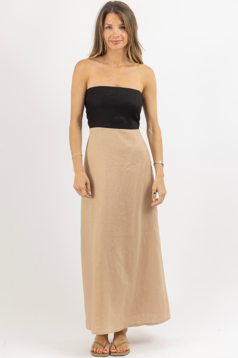 MILANO LINEN DRESS