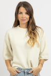VAIL IVORY KNIT TOP