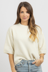 VAIL IVORY KNIT TOP