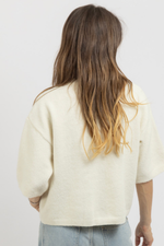 VAIL IVORY KNIT TOP