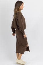 VALENTINA BROWN KNIT SKIRT SET *BACK IN STOCK*