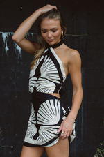 VILLA BLACK MINI DRESS