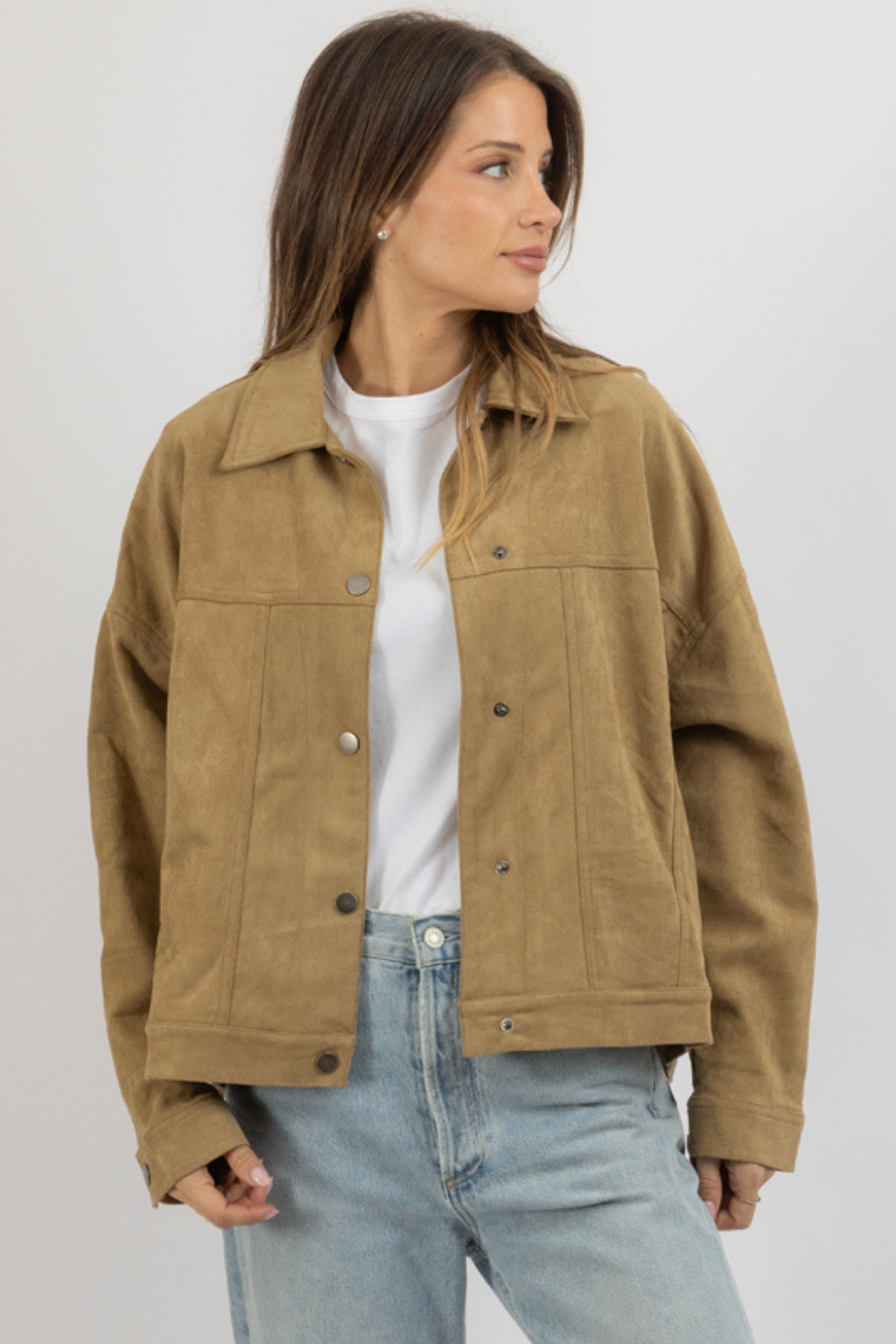 WEST VILLAGE SUEDE JACKET