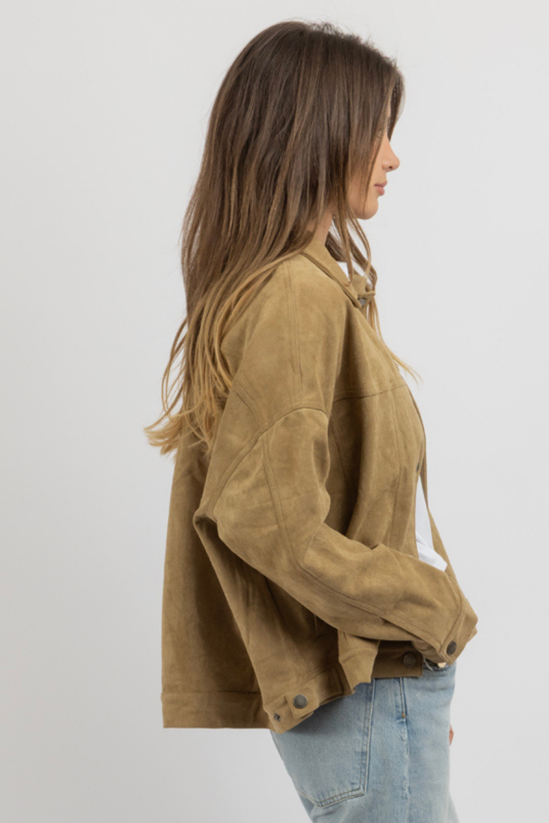 WEST VILLAGE SUEDE JACKET
