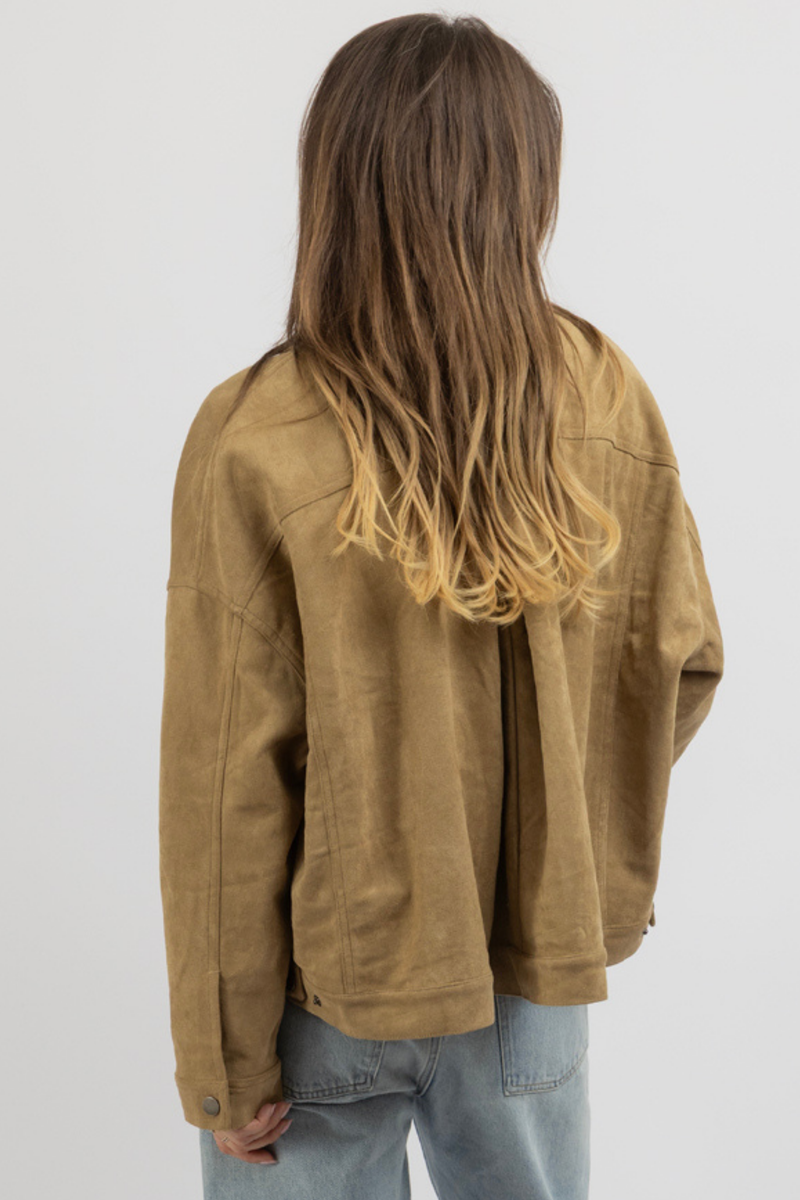 WEST VILLAGE SUEDE JACKET