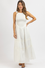 LOU SMOCKED DRESS