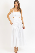 MIRAMAR WHITE MAXI DRESS