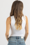 SQUARED AWAY WHITE BODYSUIT