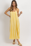 VALLEY YELLOW CONTRAST DRESS