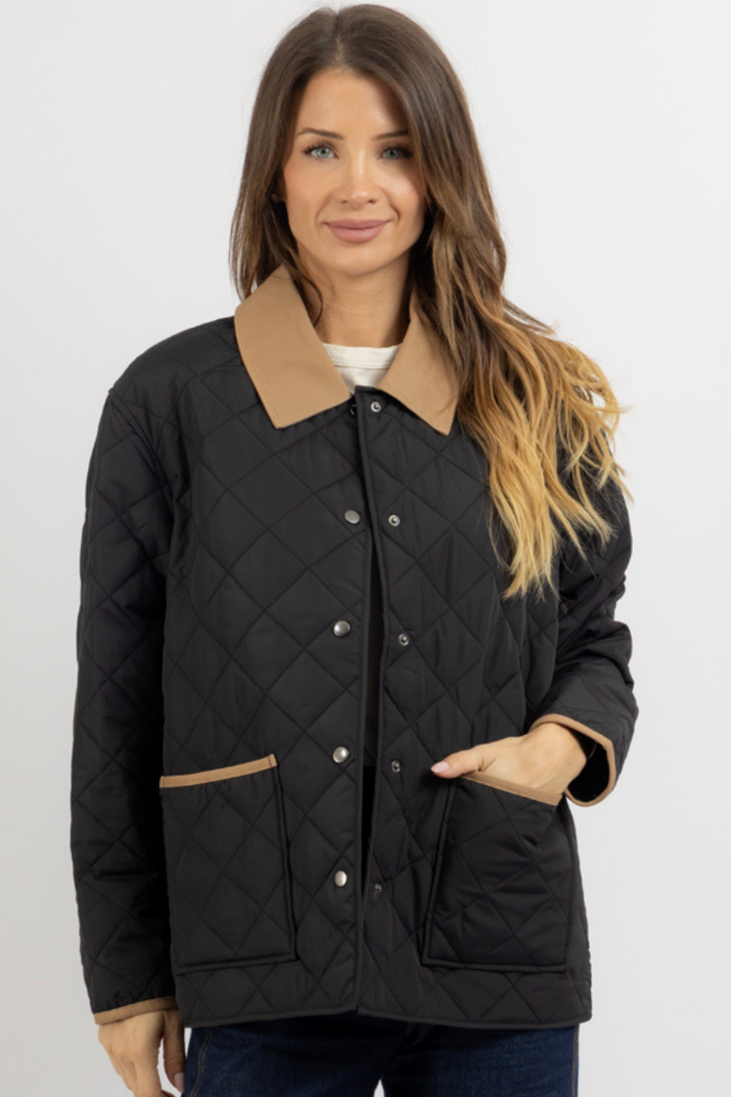 YORKSHIRE BLACK QUILTED JACKET