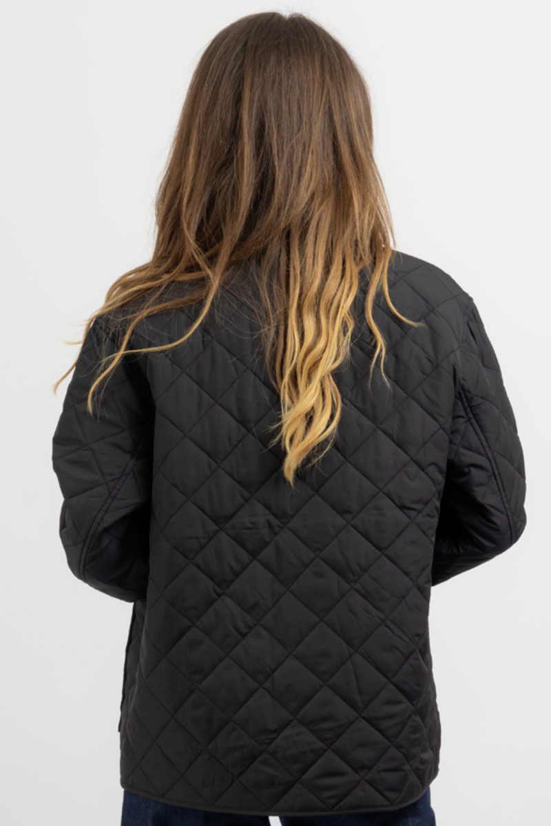 YORKSHIRE BLACK QUILTED JACKET