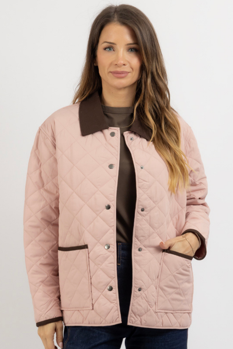 YORKSHIRE PINK QUILTED JACKET