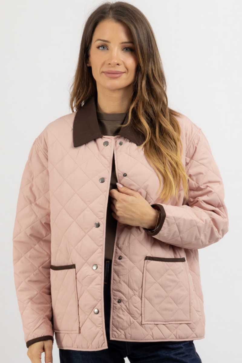 YORKSHIRE PINK QUILTED JACKET