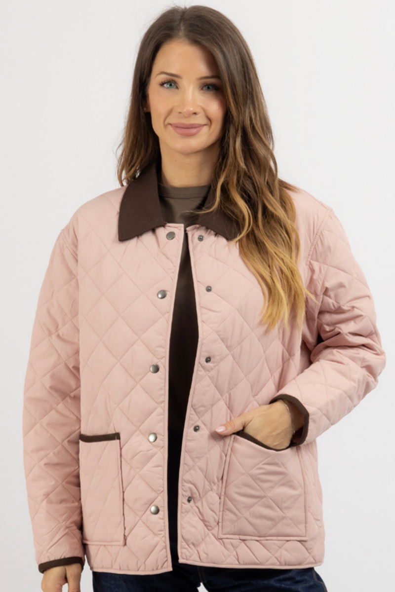 YORKSHIRE PINK QUILTED JACKET